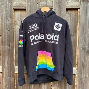Polaroid Multi-Colored Black Sweatshirt